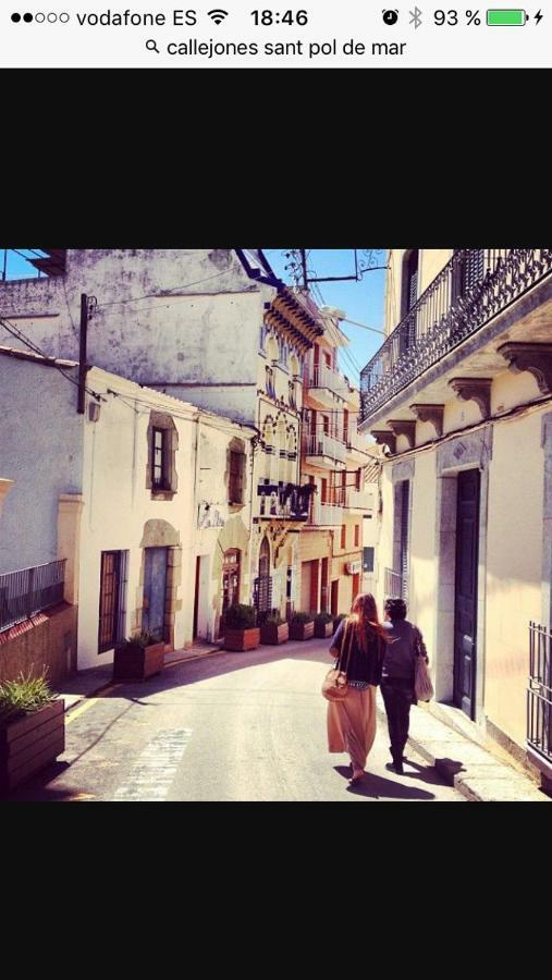 Can Carlota Sant Pol De Mar Exteriör bild